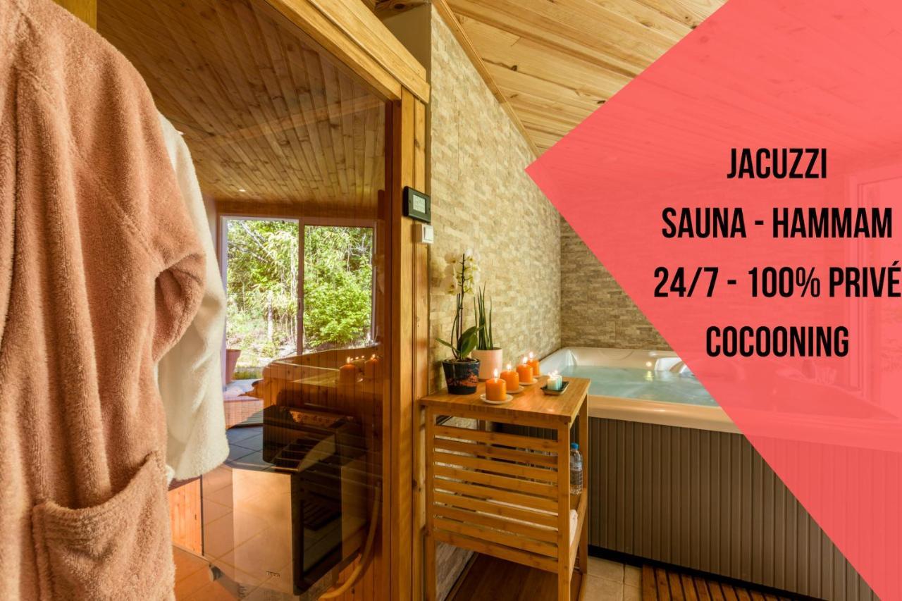 Sauna - Jacuzzi - 100% Privé - L'Estantada Linxe Esterno foto