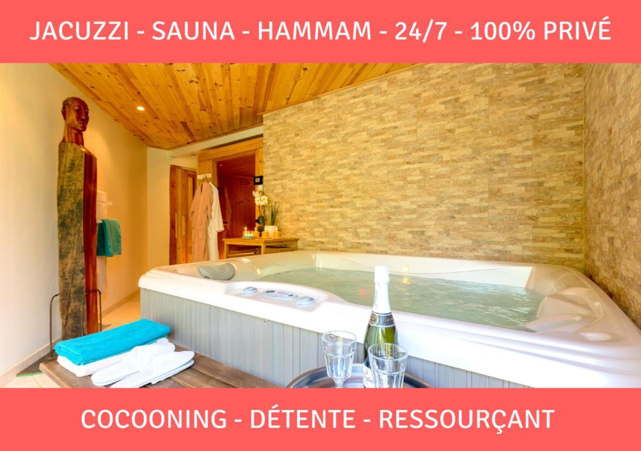 Sauna - Jacuzzi - 100% Privé - L'Estantada Linxe Esterno foto